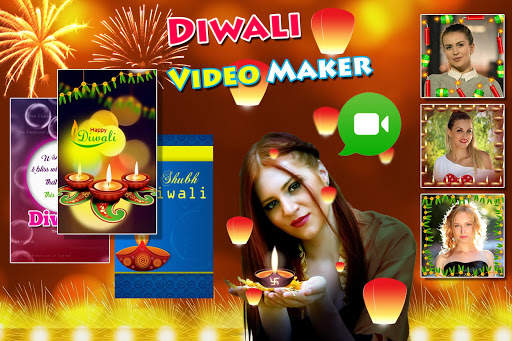 Diwali Video Maker: photo frames and Greetings screenshot 8