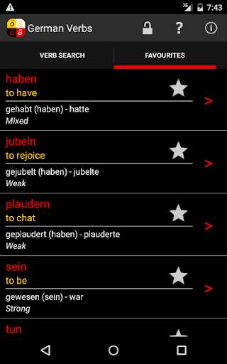 German Verbs screenshot 9