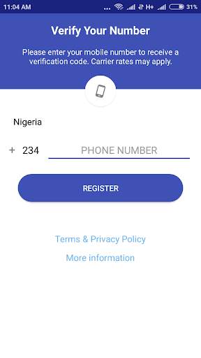 VCall Pro screenshot 1