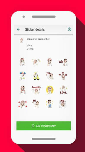 Stiker WA Cowok Muslim Keren screenshot 6