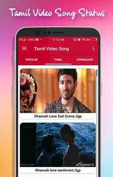 Tamil Video song status : lyrical video song screenshot 2