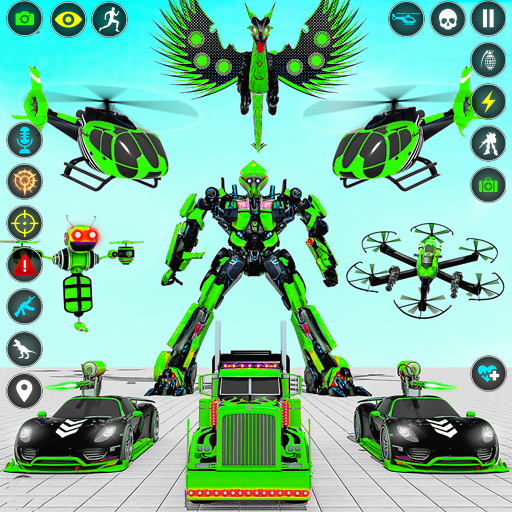 Multi Robot Car Transform Game icon