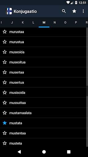 Finnish Conjugation screenshot 6