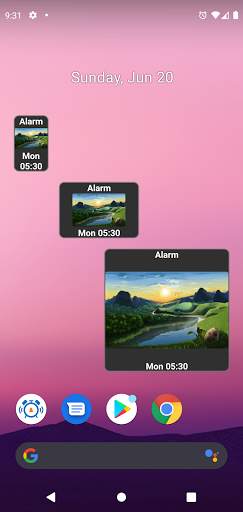 My Next Alarm - Widget screenshot 2