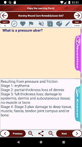 Nursing Wound Care Notes & Quizzes Exam Prep скриншот 5