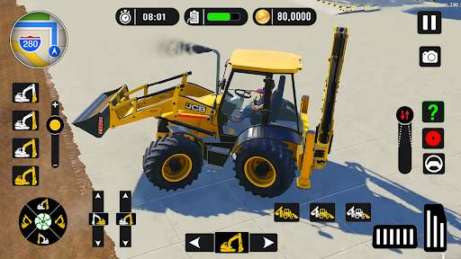 JCB Construction Driving Game screenshot 13