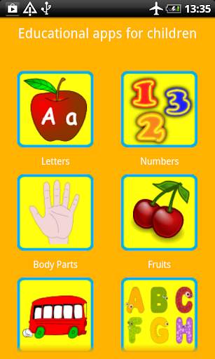 Educational Flashcards for Toddlers Offline screenshot 1