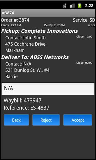 Courier Complete Mobile screenshot 4