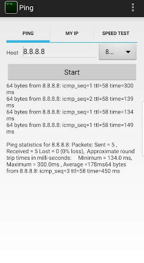 Ping screenshot 1