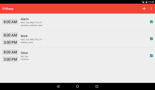 Speaking clock DVBeep screenshot 9