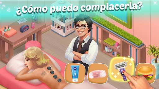 Family Hotel: match-3 decorat screenshot 1