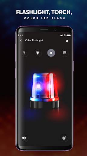 Flashlight, Torch, Color LED FLASH screenshot 5
