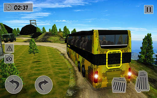 Military Bus Coach Driver: New Driving Simulator screenshot 11