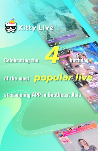 Kitty - Live Streaming Chat screenshot 1