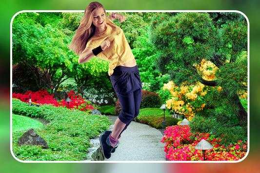 Garden Photo Frame : Cut Paste Photo Editor screenshot 1