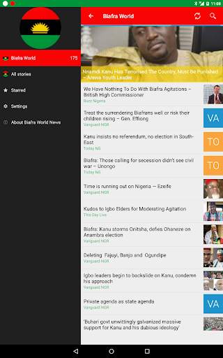 Biafra World News   Radio   TV screenshot 13