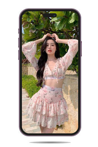 Korean Sexy Girl Wallpaper HD screenshot 1