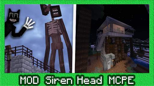 Siren Head Mod for Minecraft screenshot 1