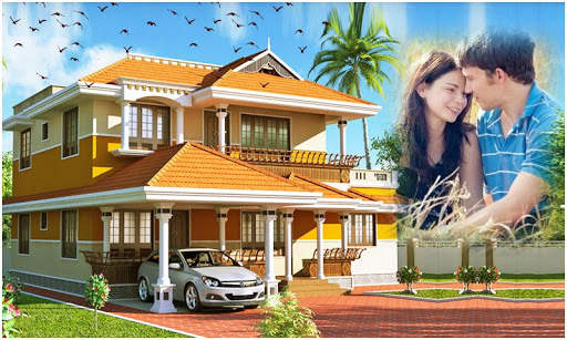 Beautiful Houses Photo Frames screenshot 4