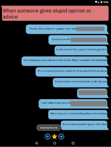 Snappy Comebacks screenshot 4