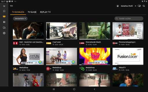 Sunrise UPC TV screenshot 2