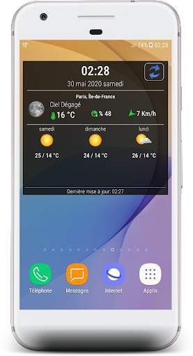 Météo locales & Tempête Carte screenshot 7