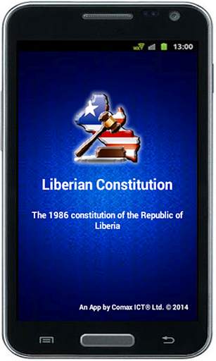 Liberian Constitution screenshot 1