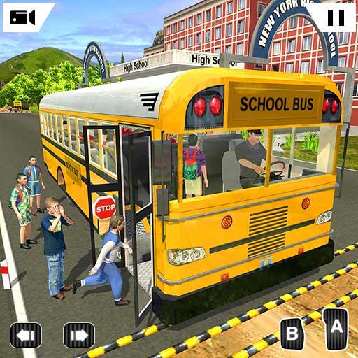 Autista di Autobus della Scuola fuori strada 2020 icon