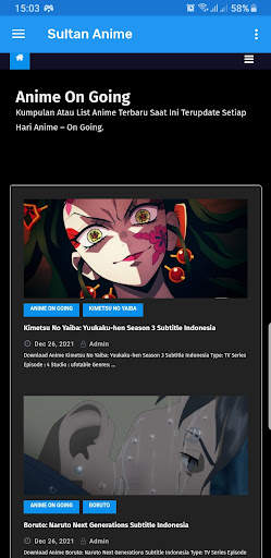 Download Anime - Sultan Anime screenshot 5