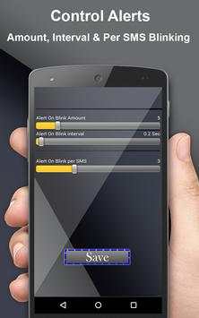 Flash Alerts ON Call And SMS with Flashlight screenshot 3