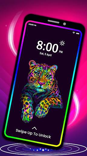 Edge Lighting Wallpaper-BorderLight live Wallpaper screenshot 6