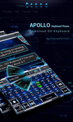 Apollo GO Keyboard Theme Emoji screenshot 1