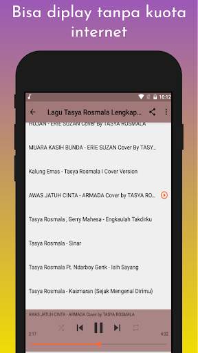 Lagu Tasya Rosmala Lengkap Offline screenshot 3
