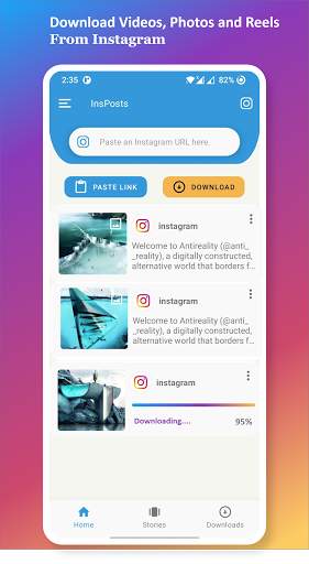 Video downloader for Instagram screenshot 2
