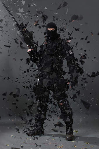 Photo Pixel Shattering Effect screenshot 8