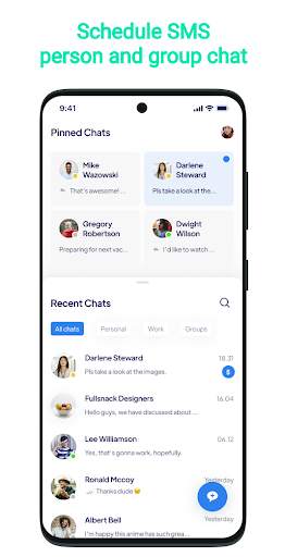 Blue SMS - Messenger screenshot 2