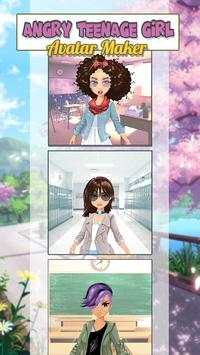 Angry Teenage Girl Avatar Maker screenshot 3