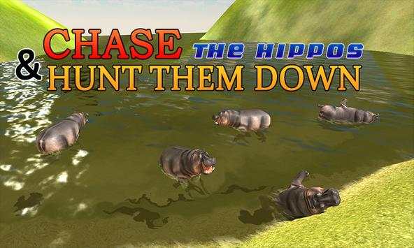 Angry Hippo Hunter Simulator screenshot 1