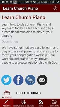 Learn Church Piano screenshot 1