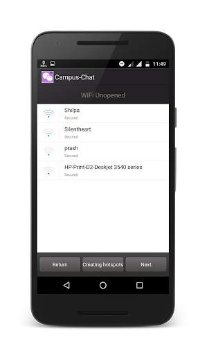 Campus-Chat (Wifi) screenshot 2