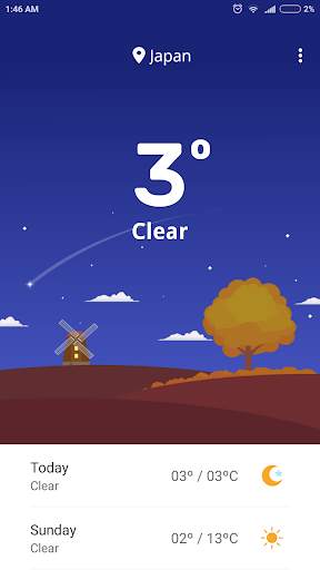 Weather screenshot 3