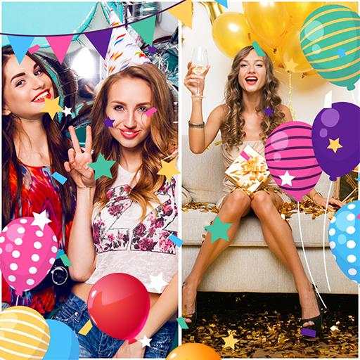 Birthday video maker with phot screenshot 8