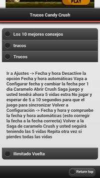 Trucos Candy Crush screenshot 2
