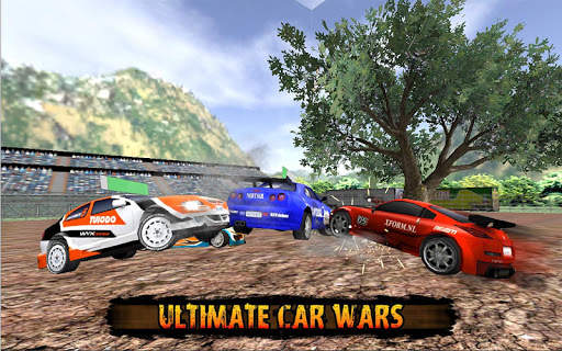 Pembongkaran Mobil Wars 3D screenshot 9