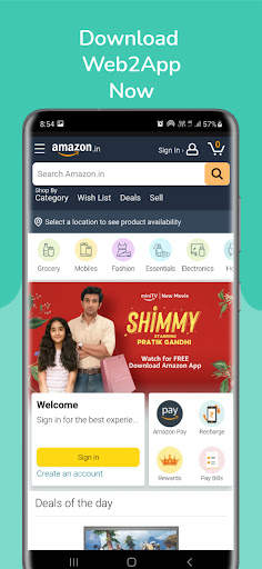 Web2App - Convert Website To App screenshot 5