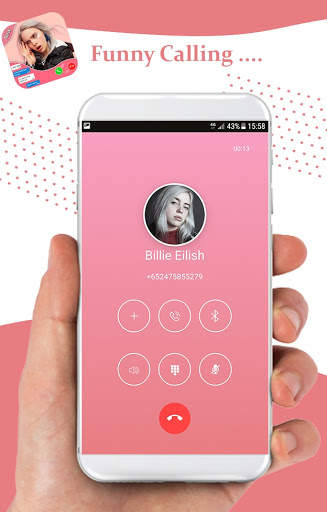 Funny Billie Eilish Fake call screenshot 7