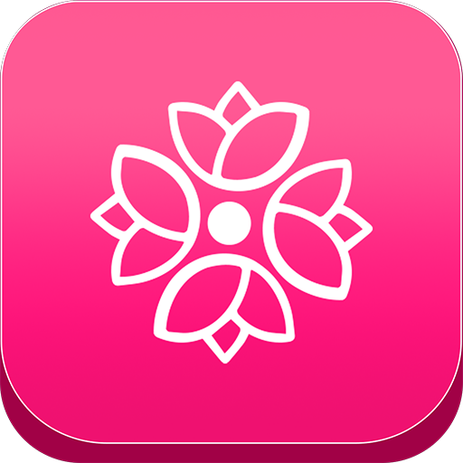 الحاسبة الورديه menstrual cycl أيقونة