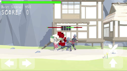 Super Ninja Game screenshot 1