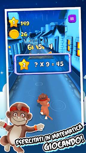 Toon Math Run: Matematica screenshot 2