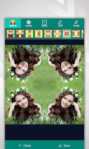 Photo Mirror Editor : Mirror Reflection screenshot 1